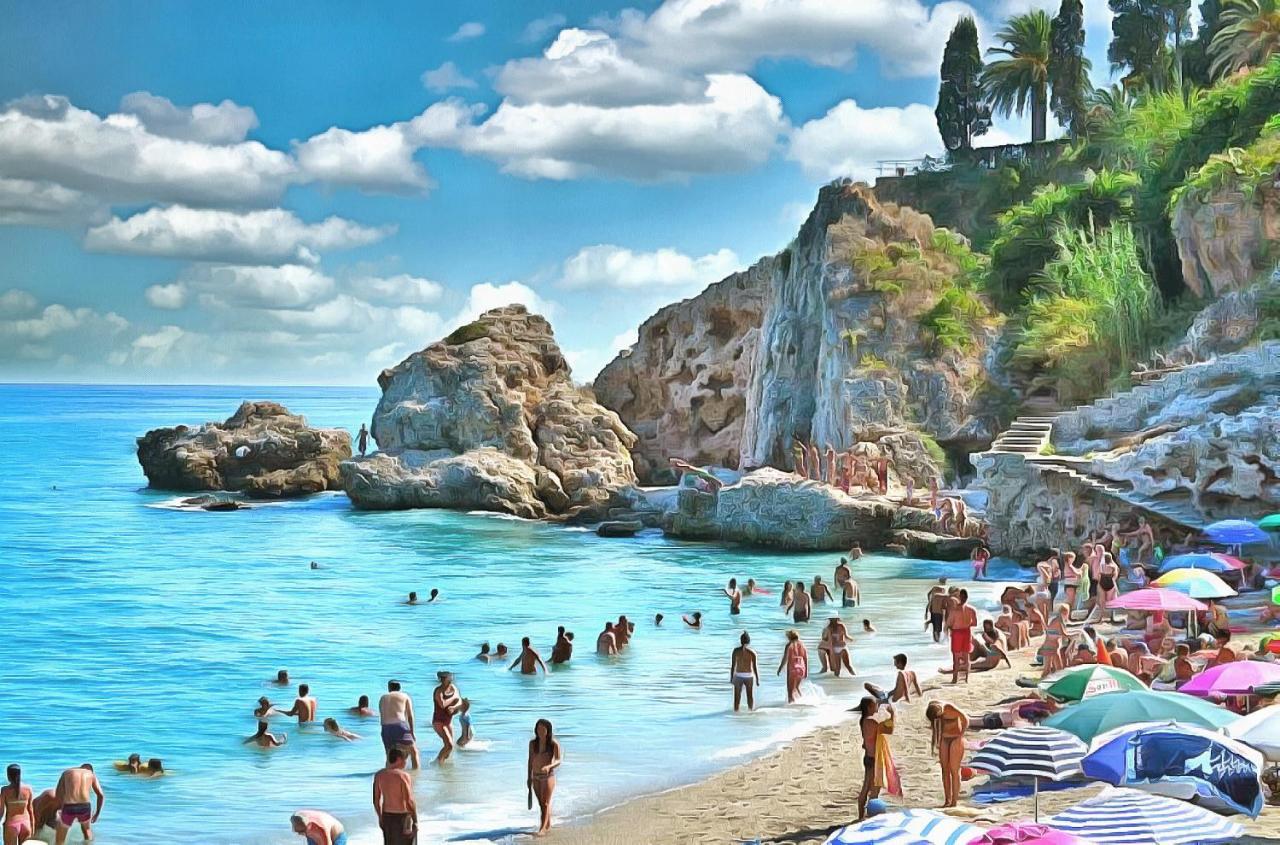 Nerja Center Apartment With Sea View エクステリア 写真